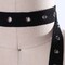 Black Cotton Grommet Tape 0.75" Twill Trim with Silver Eyelets for Sewing & Crafts